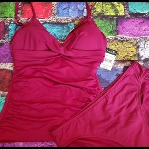 Nwt Ralph lauren tankini swimsuit womens 10